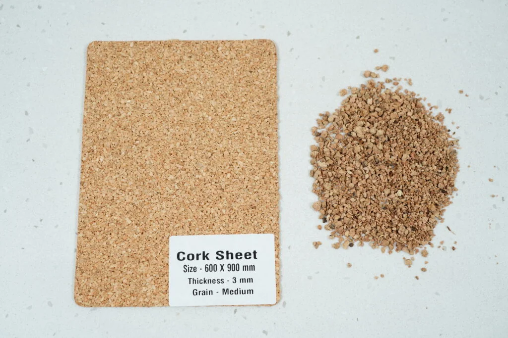 3 mm Medium Grain Cork Sheet