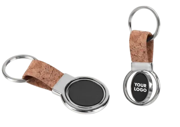 Classic Metal Corporate Keychain
