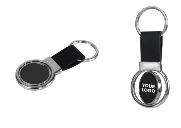Round Printed Keychain